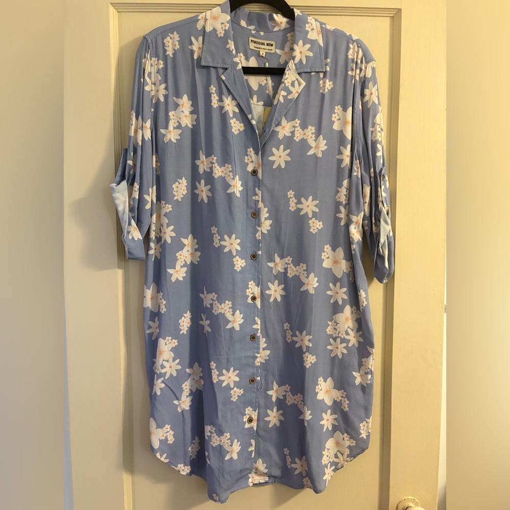 NWT Paradise Now Shirtdress size S